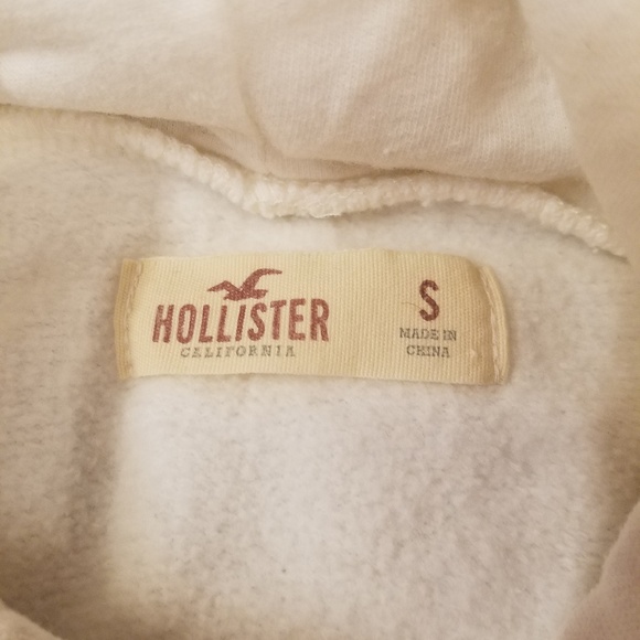 White Hollister Sweatshirt - Picture 2 of 3